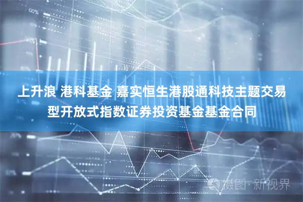 上升浪 港科基金 嘉实恒生港股通科技主题交易型开放式指数证券投资基金基金合同